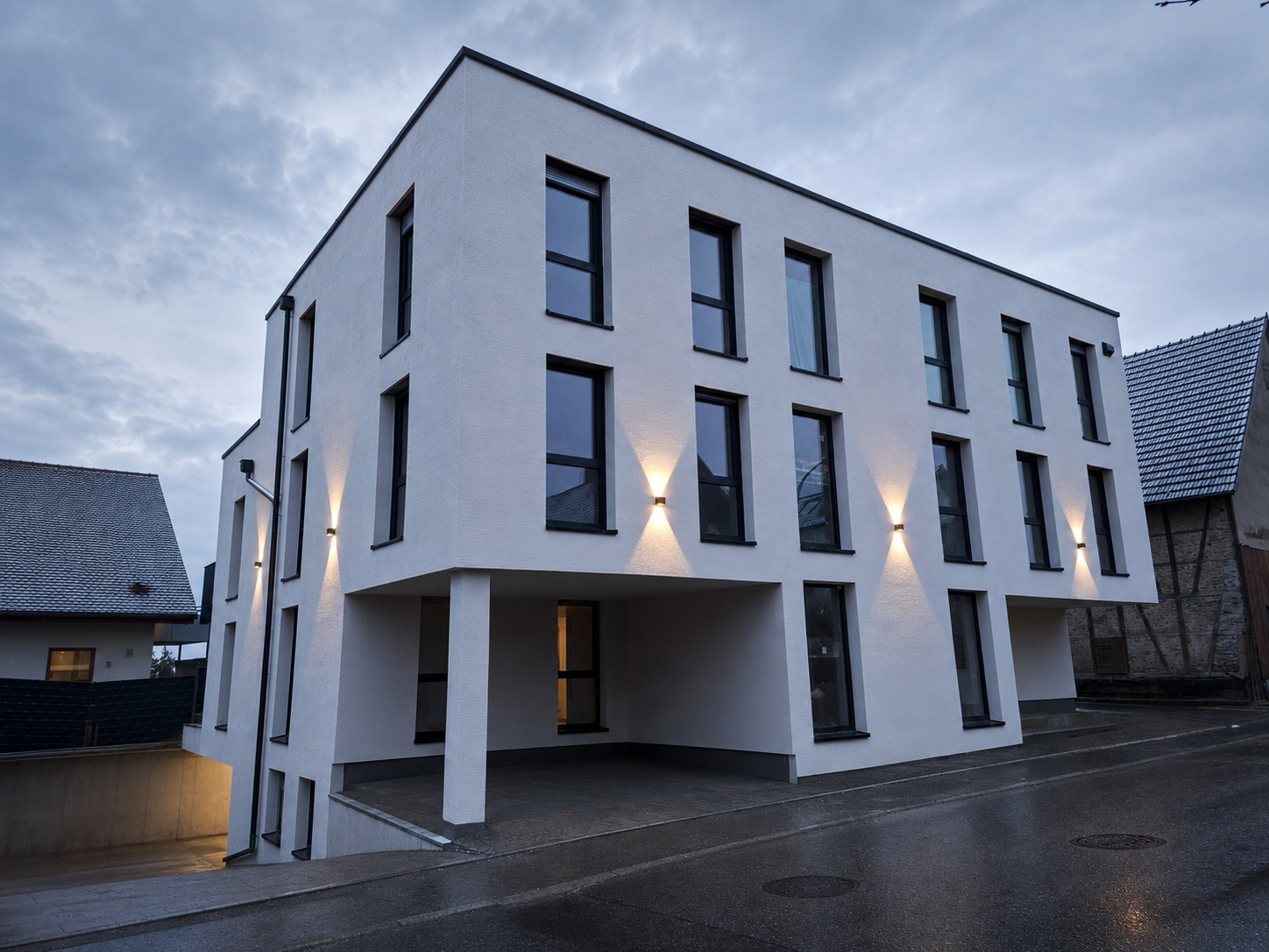 Ö16 Jettingen-Unterjettingen — Straßenansicht nach Fertigstellung